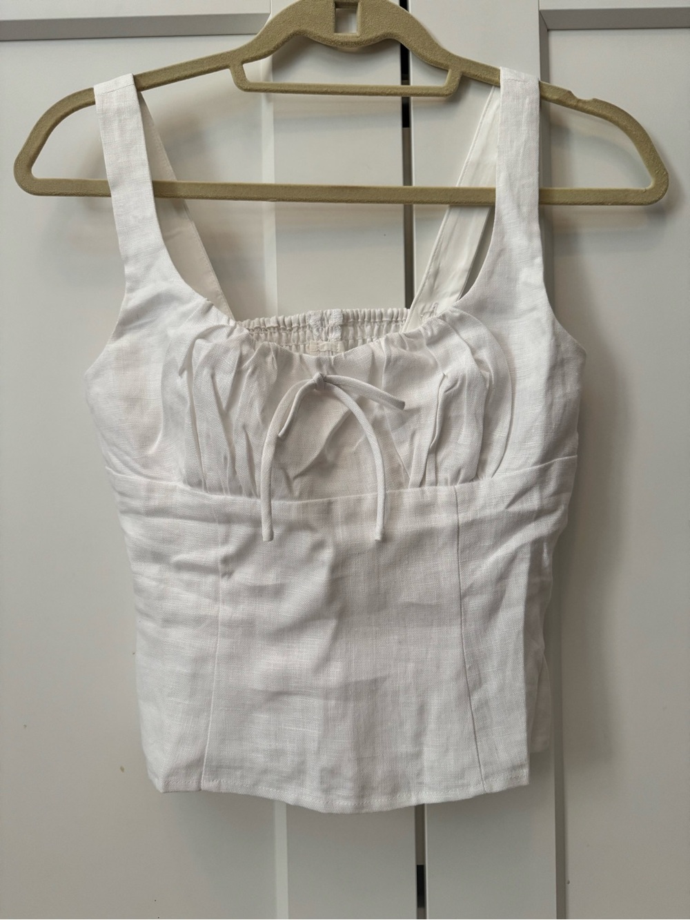 Women’s Few Moda Kourt Linen Tank Top